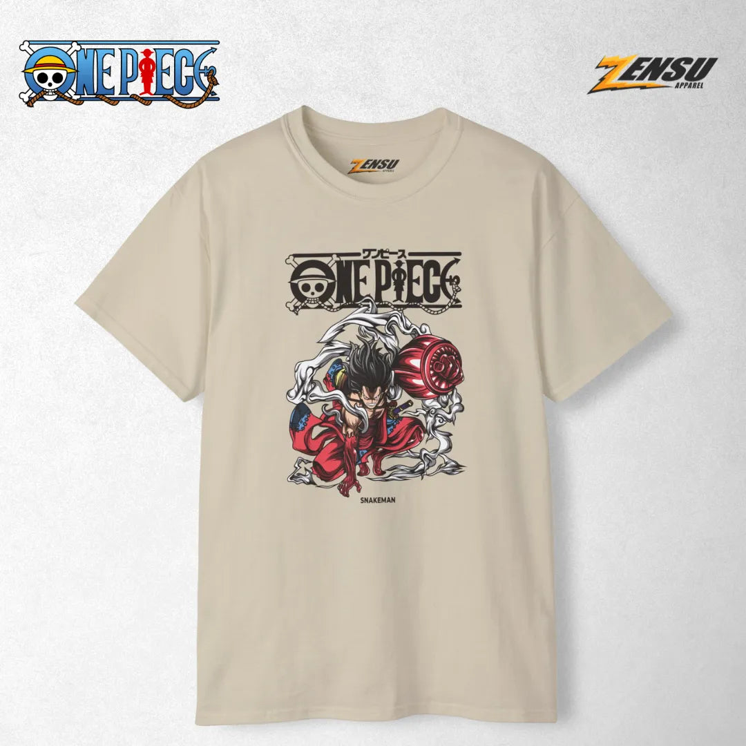 Luffy Snakeman - One Piece | Premium Kaos Anime Z082