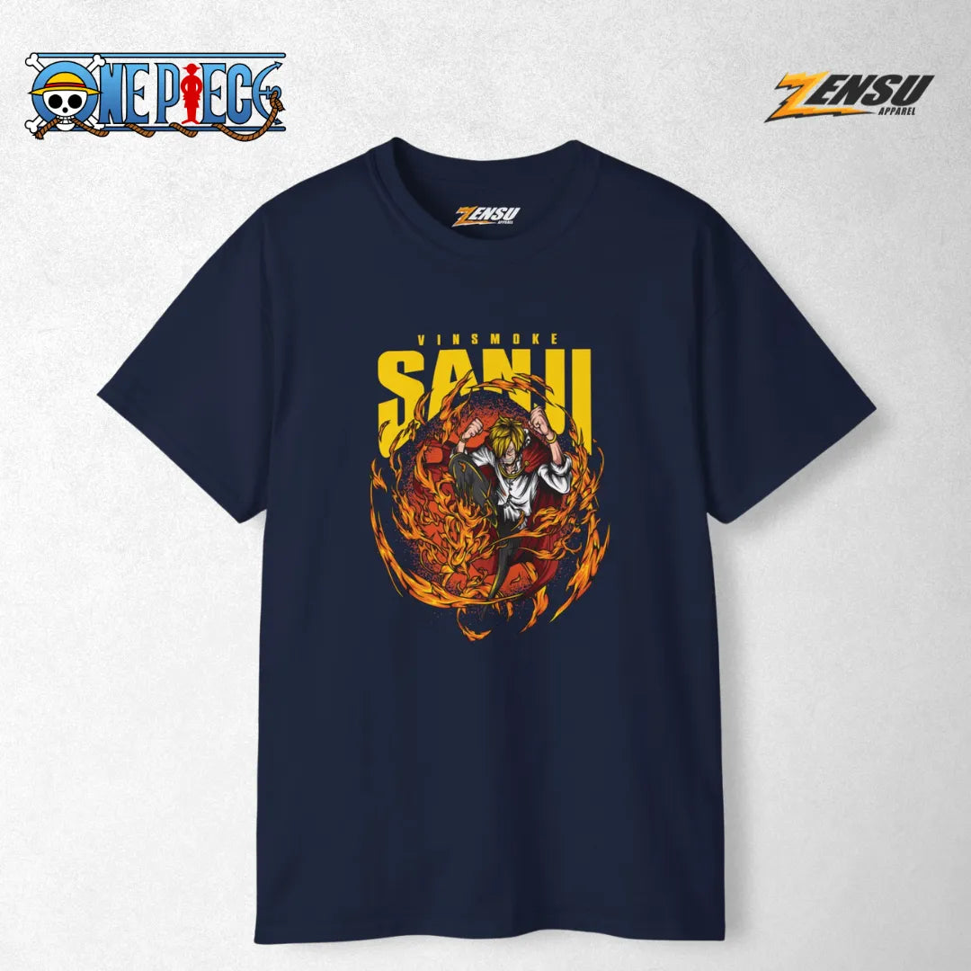 Sanji Diable Jambe - One Piece | Premium Kaos Anime Z083