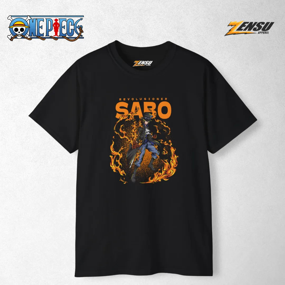 Sabo Ryusoken - One Piece | Premium Kaos Anime Z084