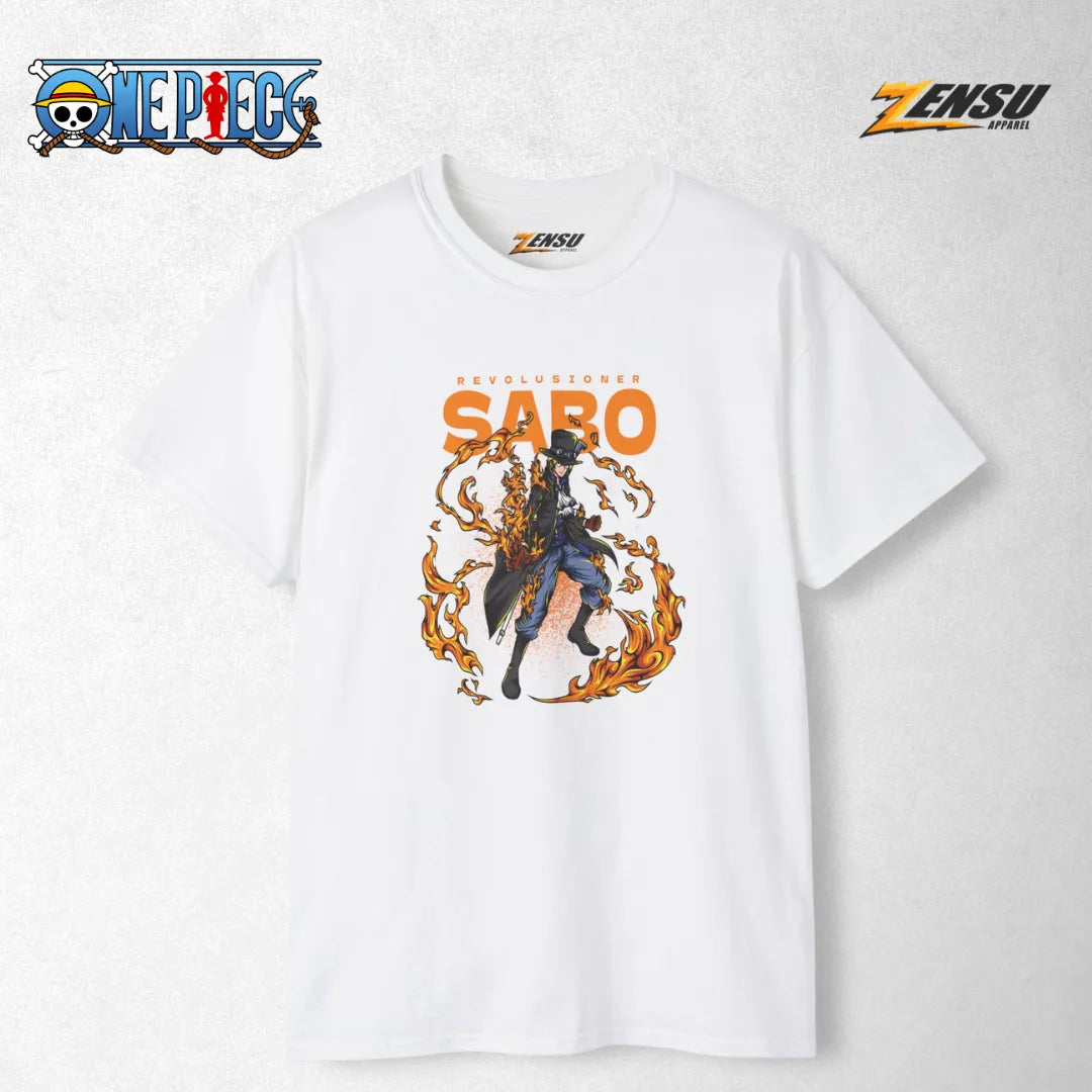 Sabo Ryusoken - One Piece | Premium Kaos Anime Z084