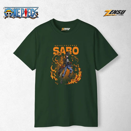 Sabo Ryusoken - One Piece | Premium Kaos Anime Z084