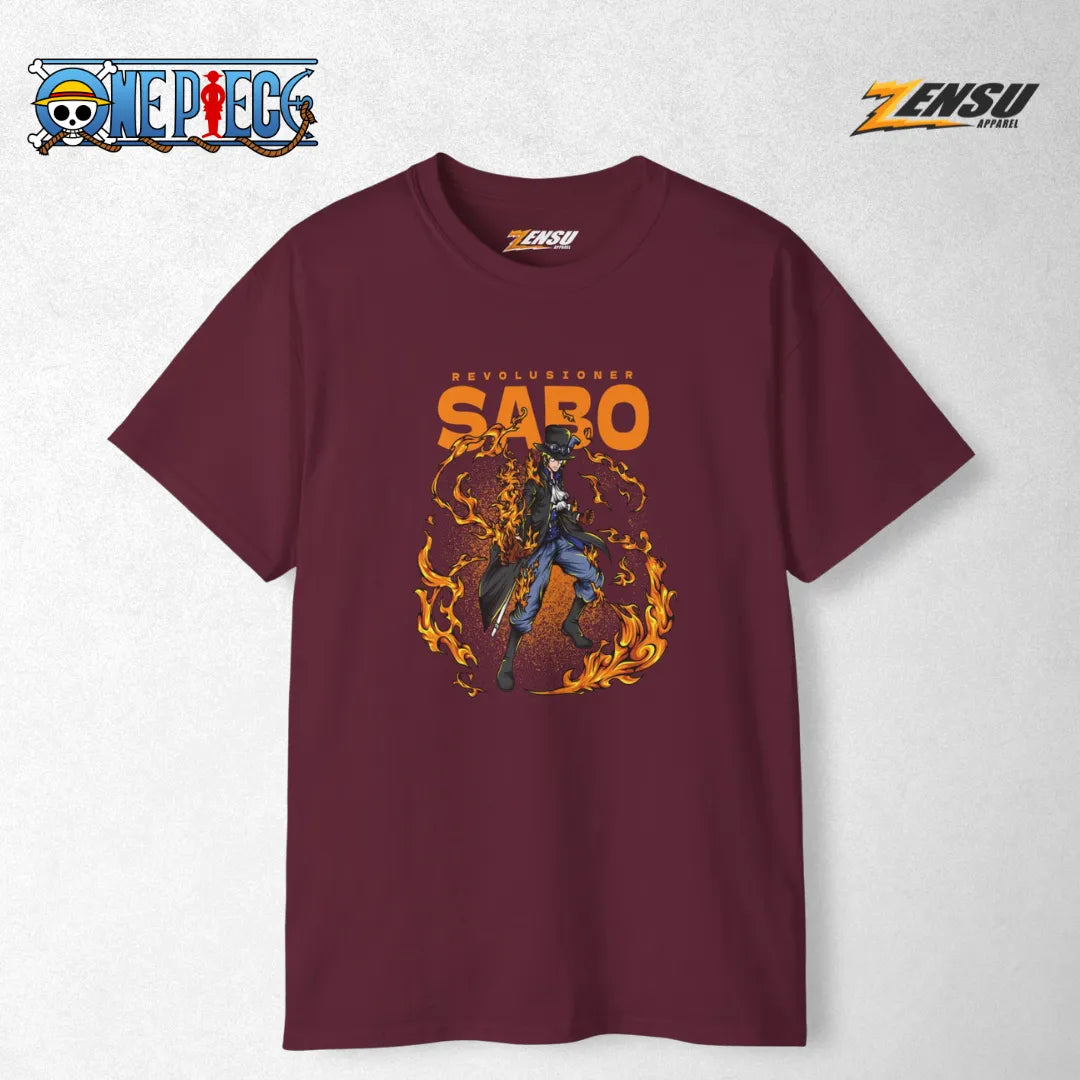 Sabo Ryusoken - One Piece | Premium Kaos Anime Z084