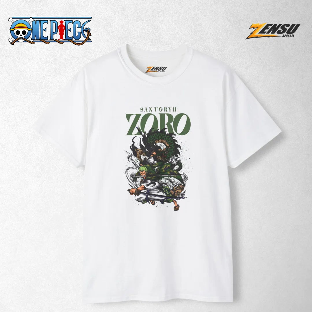 Zoro Santoryu - One Piece | Premium Kaos Anime Z087
