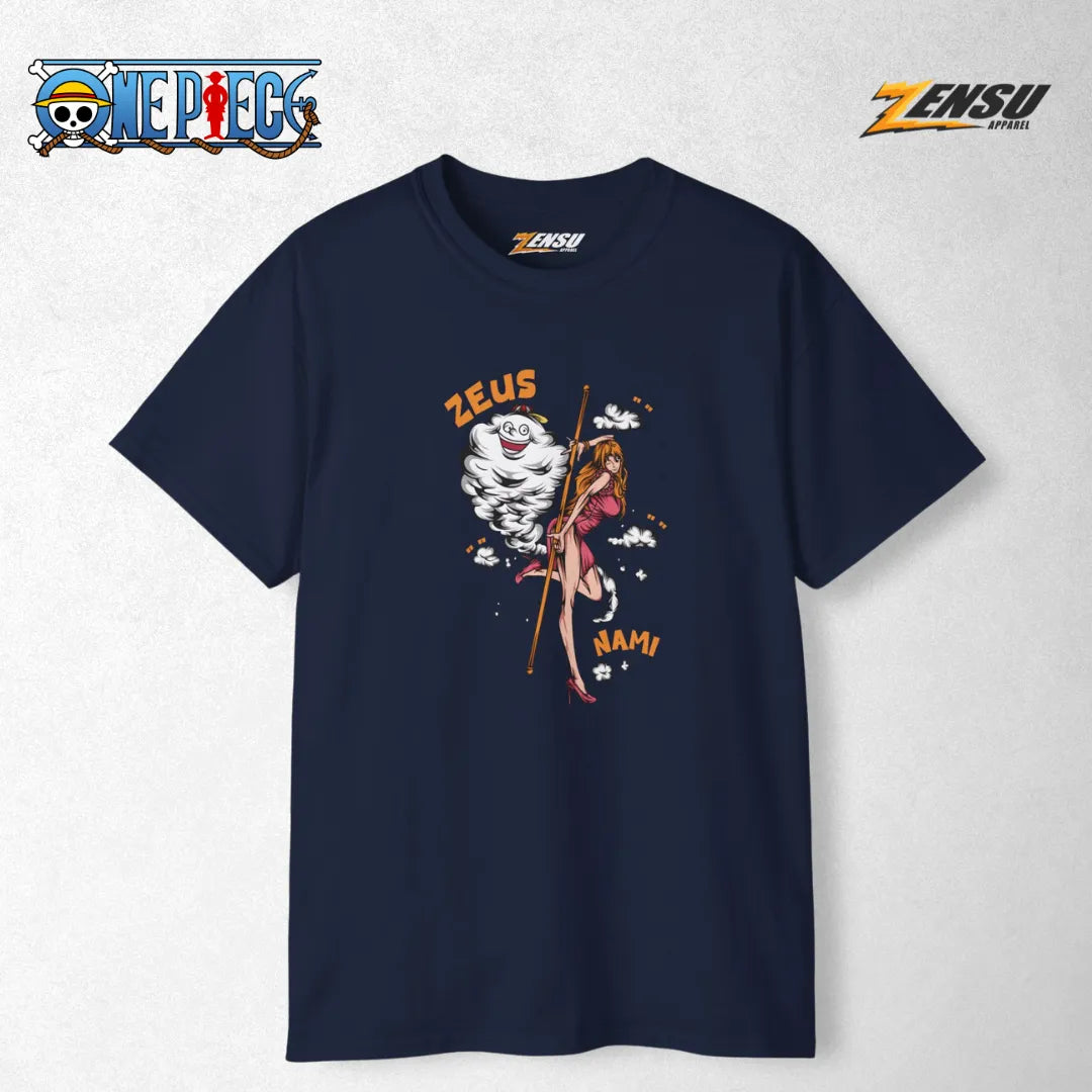Zeus Nami - One Piece | Premium Kaos Anime Z095
