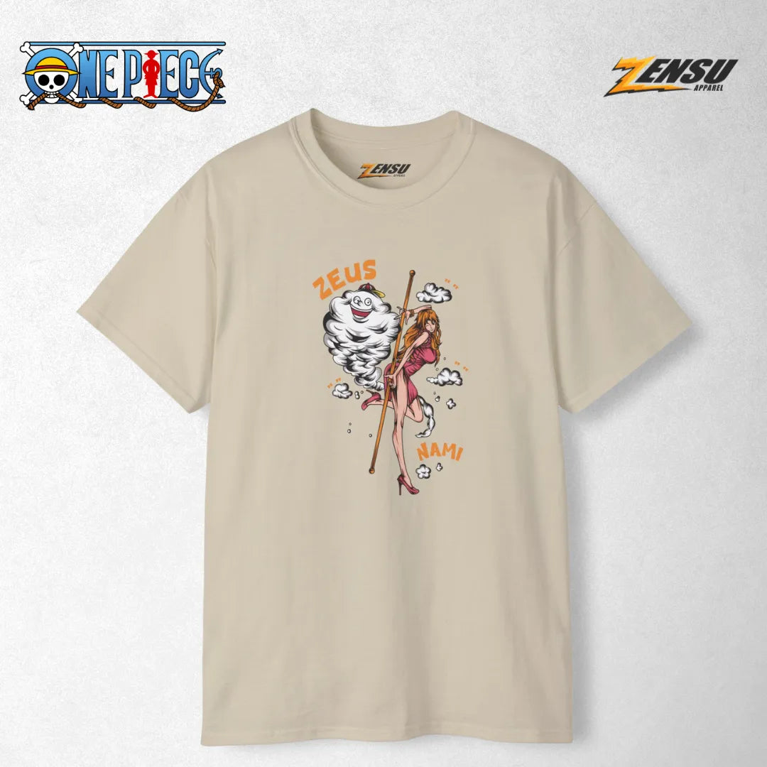 Zeus Nami - One Piece | Premium Kaos Anime Z095