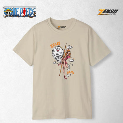 Zeus Nami - One Piece | Premium Kaos Anime Z095