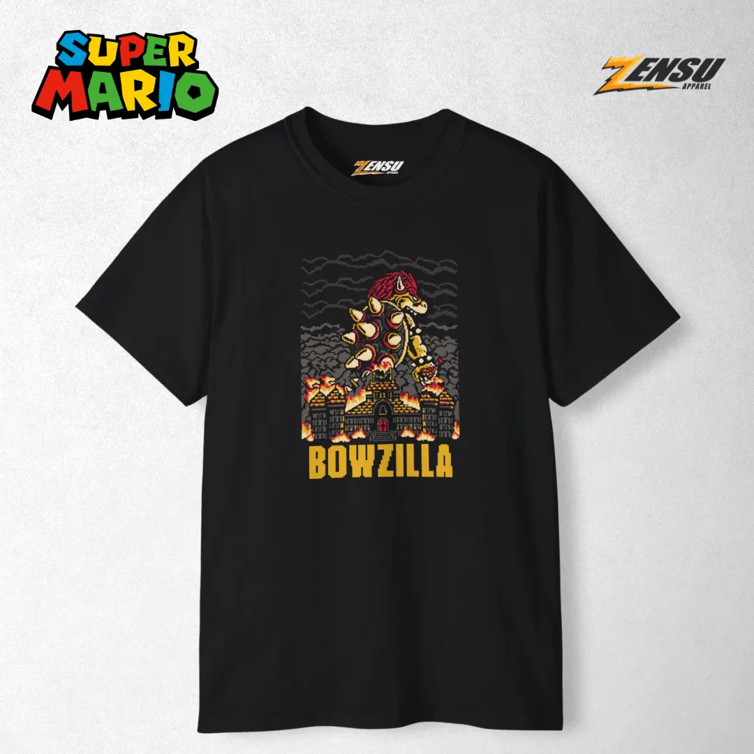 Bowzilla - Super Mario | Premium Kaos Streetwear Gamer Z104