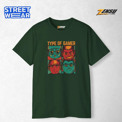 4 Type of Gamer - Gamers | Premium Kaos Streetwear Gamer Z101