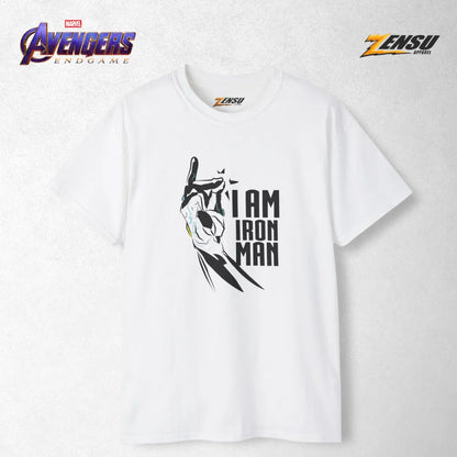 I AM IRON MAN Silhouette - Avengers | Premium Kaos Streetwear Movie Z120