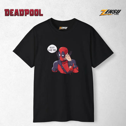 Hello? F*ck You! - Deadpool | Premium Kaos Streetwear Movie Z121