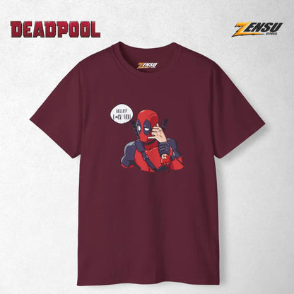 Hello? F*ck You! - Deadpool | Premium Kaos Streetwear Movie Z121