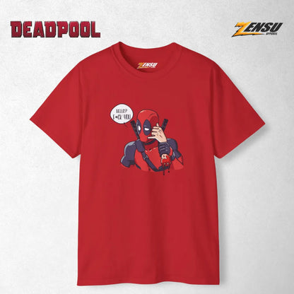 Hello? F*ck You! - Deadpool | Premium Kaos Streetwear Movie Z121