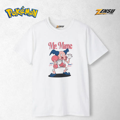 Mr Mime Talk Less Mime More - Pokemon | Premium Kaos Anime Z124