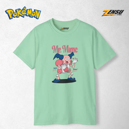 Mr Mime Talk Less Mime More - Pokemon | Premium Kaos Anime Z124