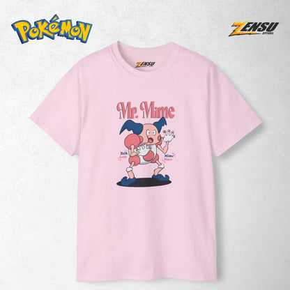 Mr Mime Talk Less Mime More - Pokemon | Premium Kaos Anime Z124