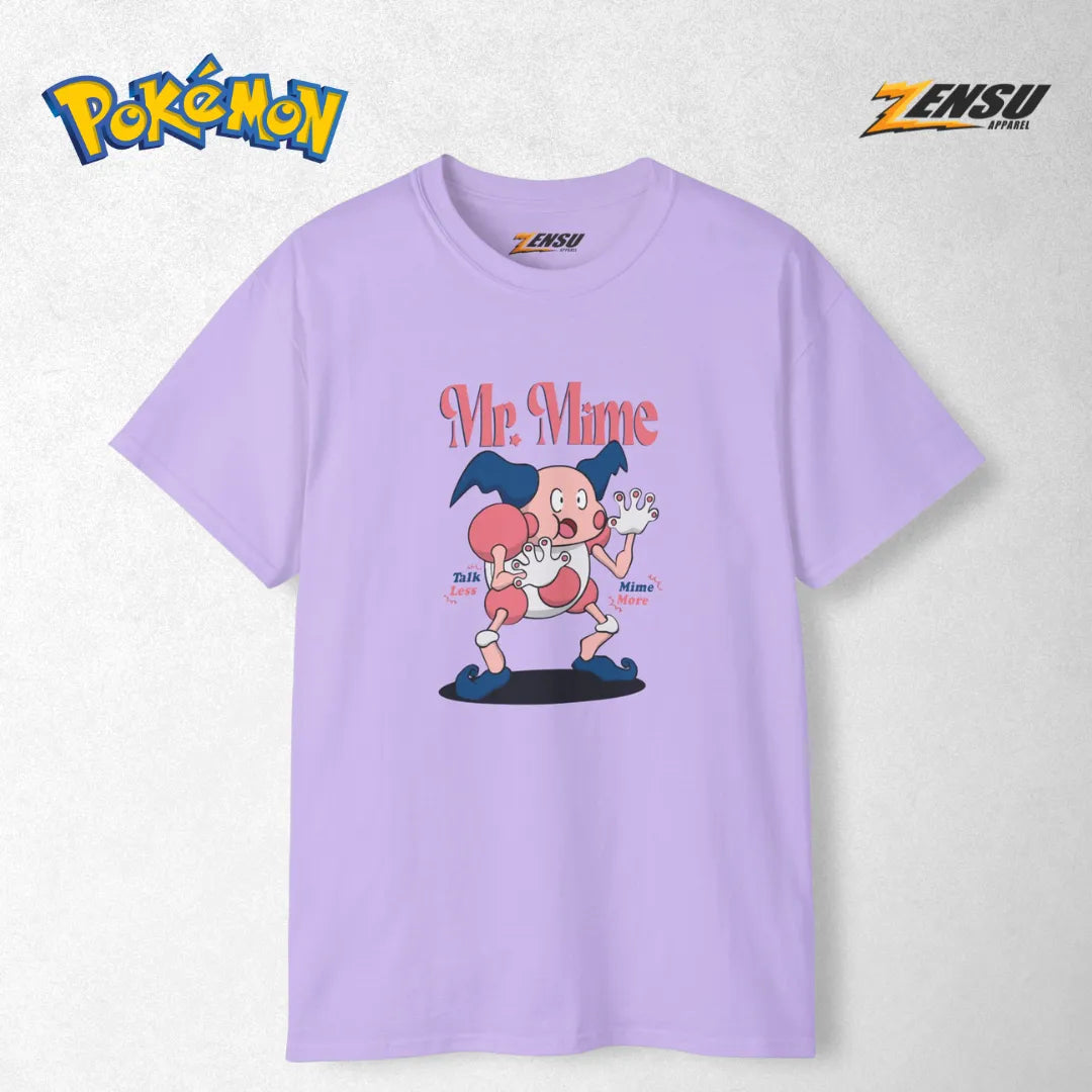 Mr Mime Talk Less Mime More - Pokemon | Premium Kaos Anime Z124