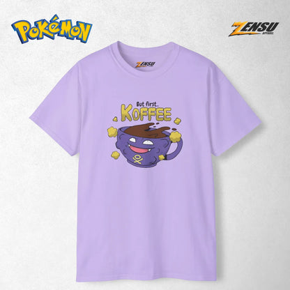 Koffing But first Koffee - Pokemon | Premium Kaos Anime Z126
