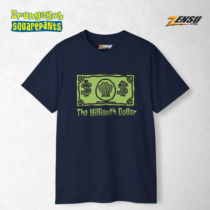 The Millionth Dollar - Spongebob | Premium Kaos Streetwear Movie Z132