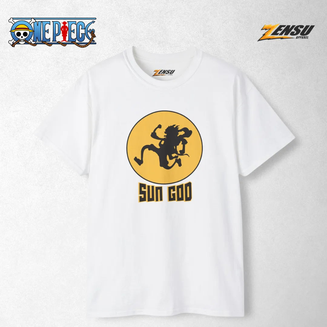 Sun God Luffy - One Piece | Premium Kaos Anime Z135