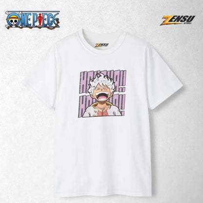 Luffy Ketawain Aja - One Piece | Premium Kaos Anime Z136