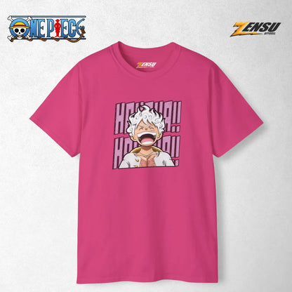 Luffy Ketawain Aja - One Piece | Premium Kaos Anime Z136