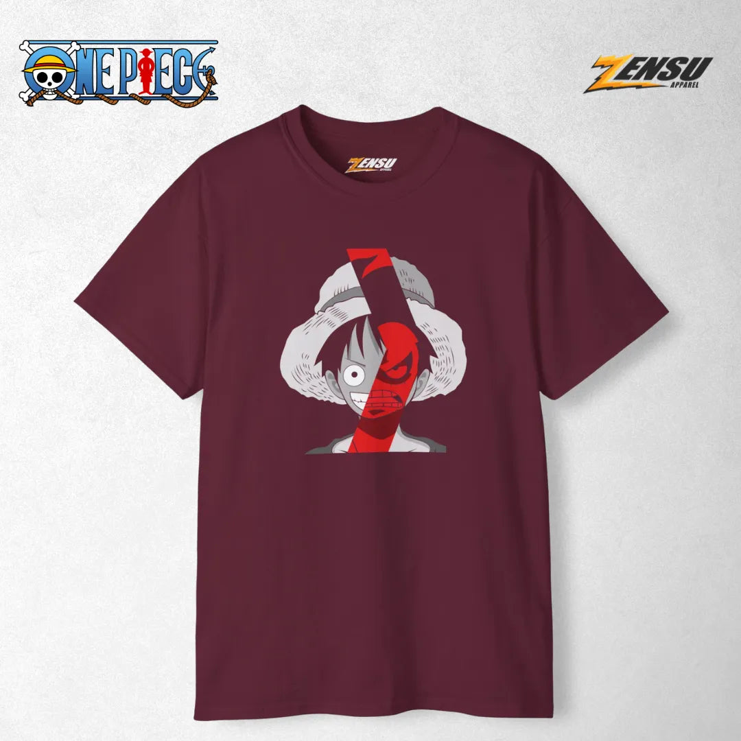 Luffy Half Gear 4 - One Piece | Premium Kaos Anime Z137
