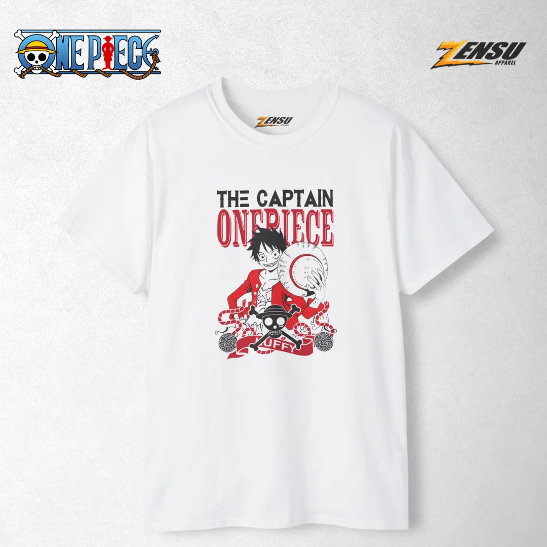 The Captain Luffy - One Piece | Premium Kaos Anime Z140