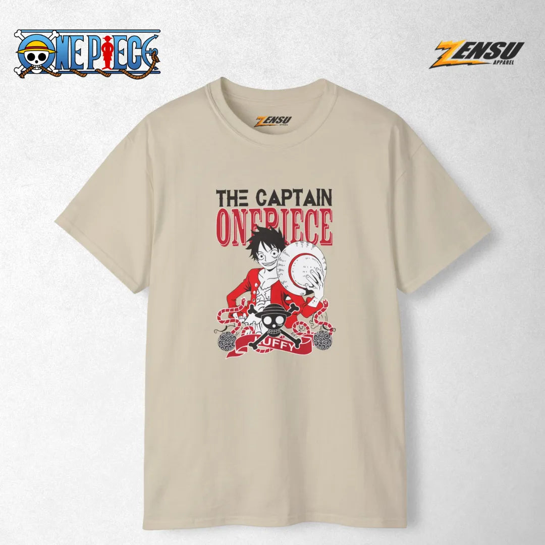 The Captain Luffy - One Piece | Premium Kaos Anime Z140