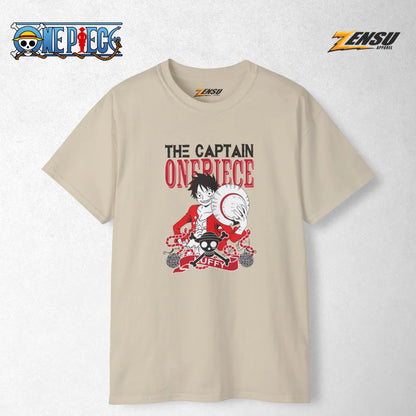 The Captain Luffy - One Piece | Premium Kaos Anime Z140