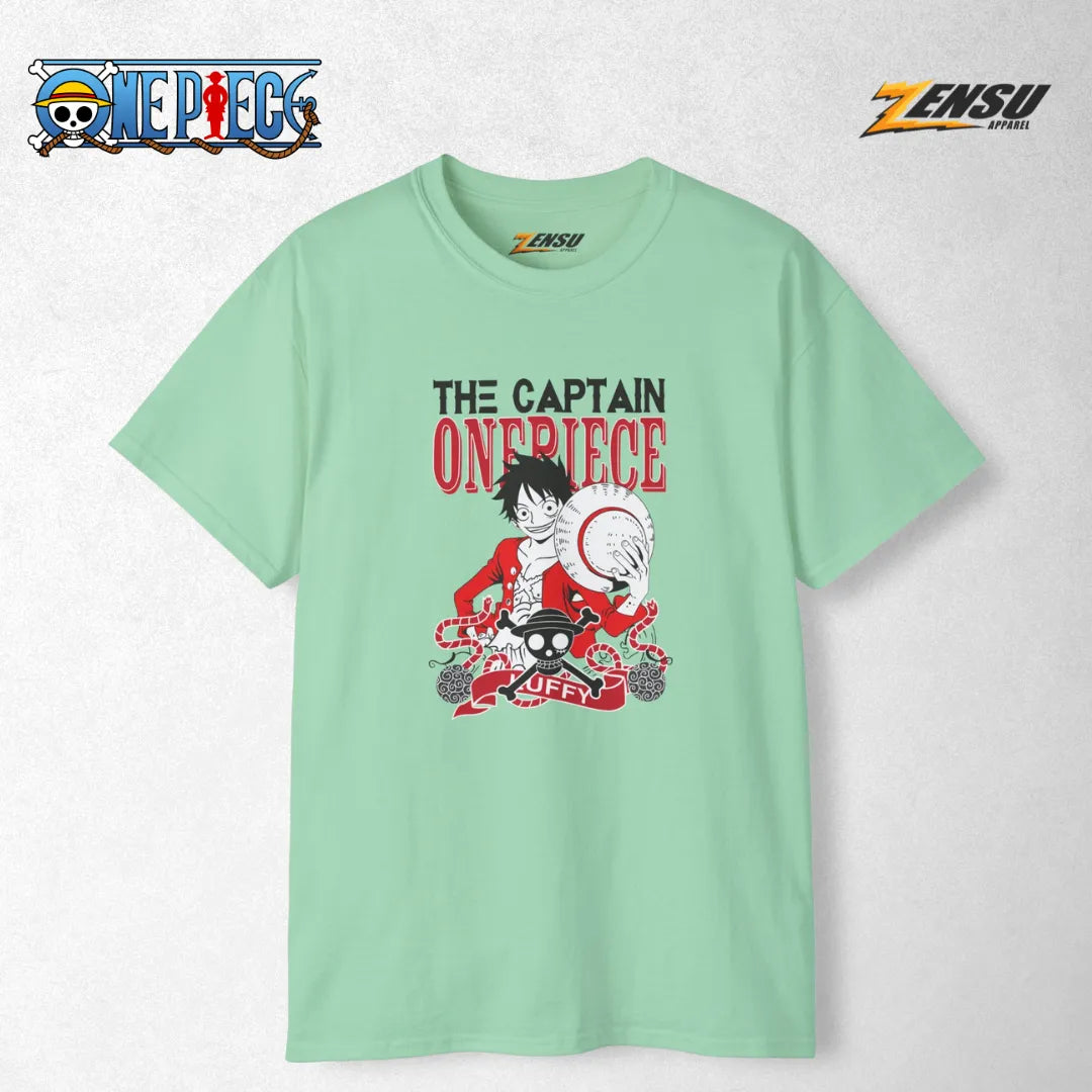 The Captain Luffy - One Piece | Premium Kaos Anime Z140