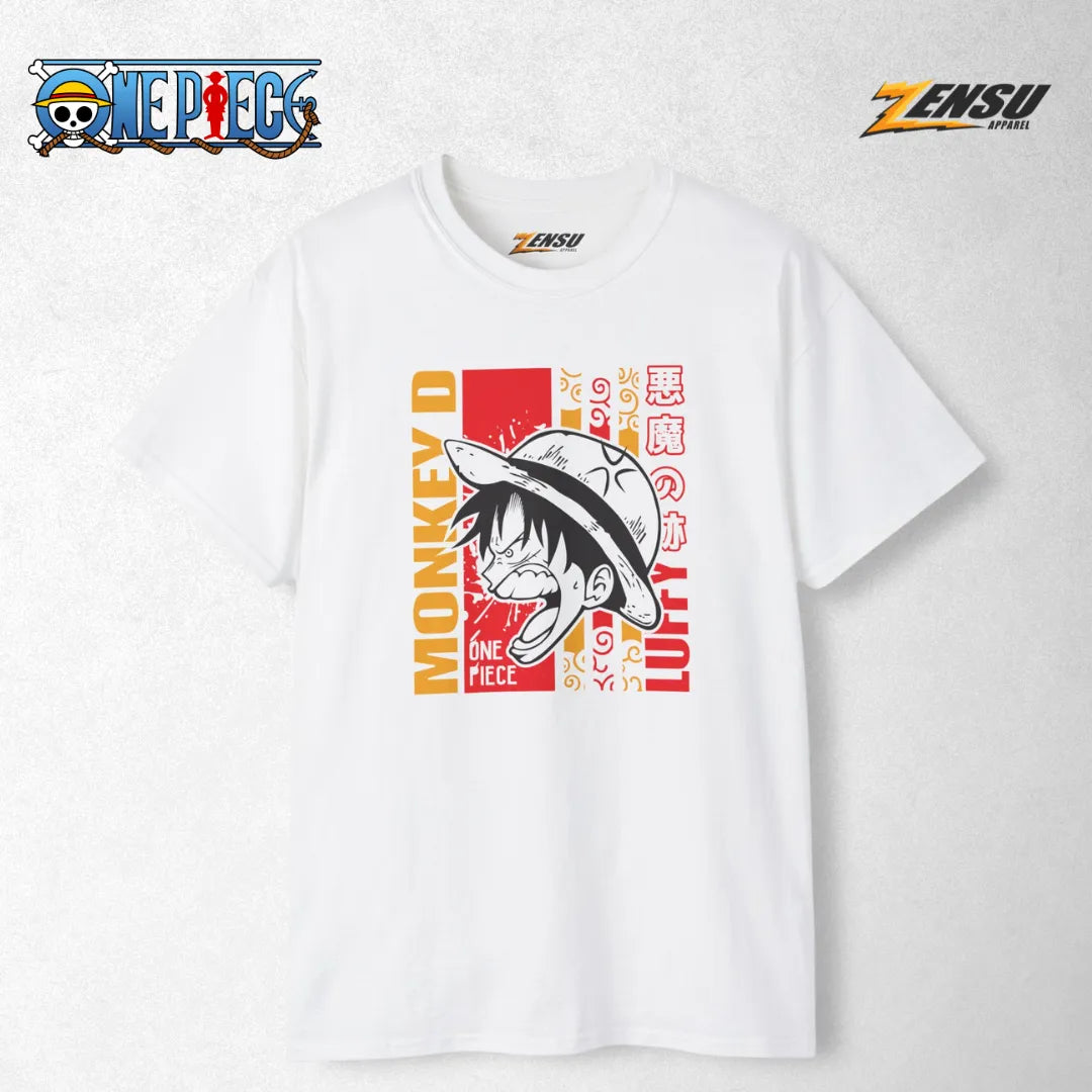 Straw Hat Fury - One Piece | Premium Kaos Anime Z142