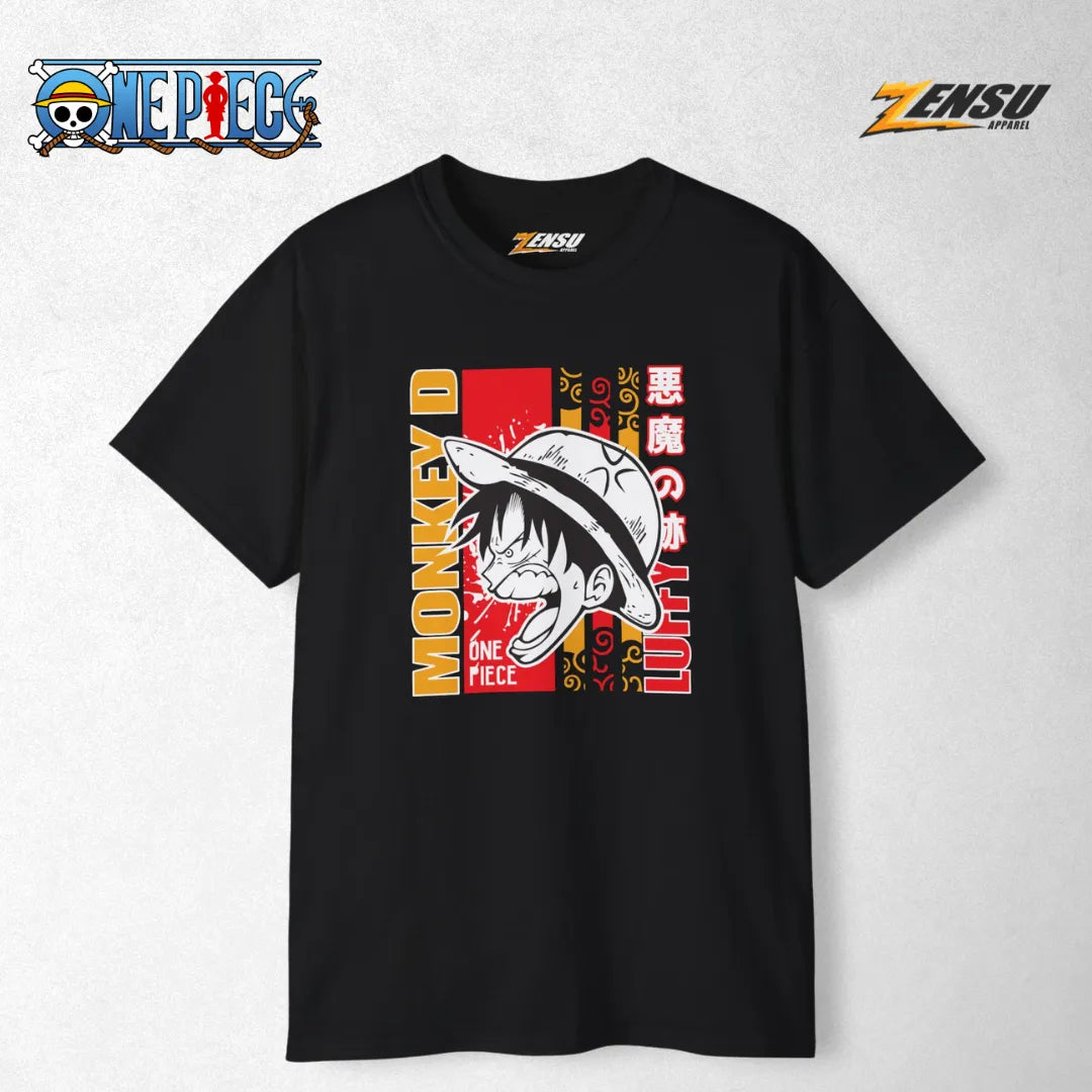 Straw Hat Fury - One Piece | Premium Kaos Anime Z142