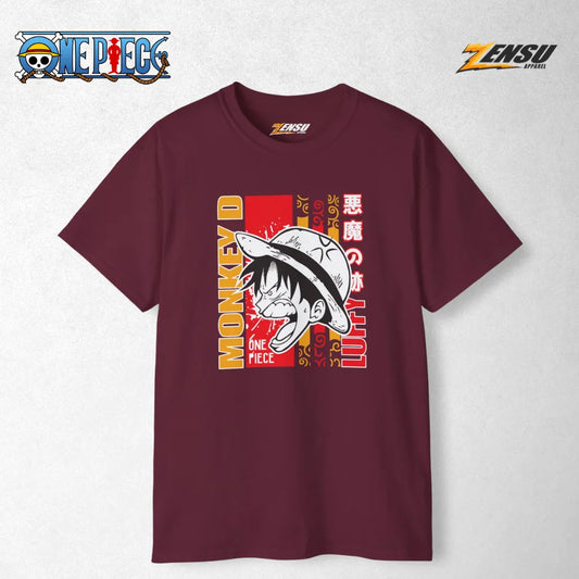 Straw Hat Fury - One Piece | Premium Kaos Anime Z142