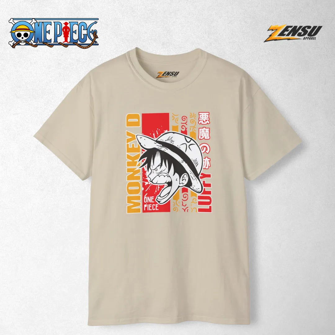Straw Hat Fury - One Piece | Premium Kaos Anime Z142
