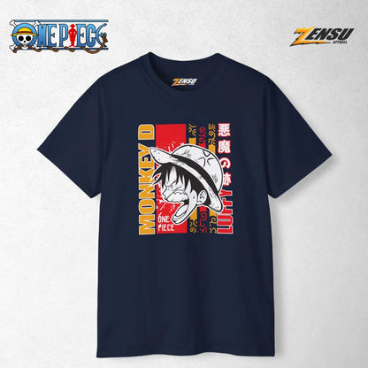 Straw Hat Fury - One Piece | Premium Kaos Anime Z142