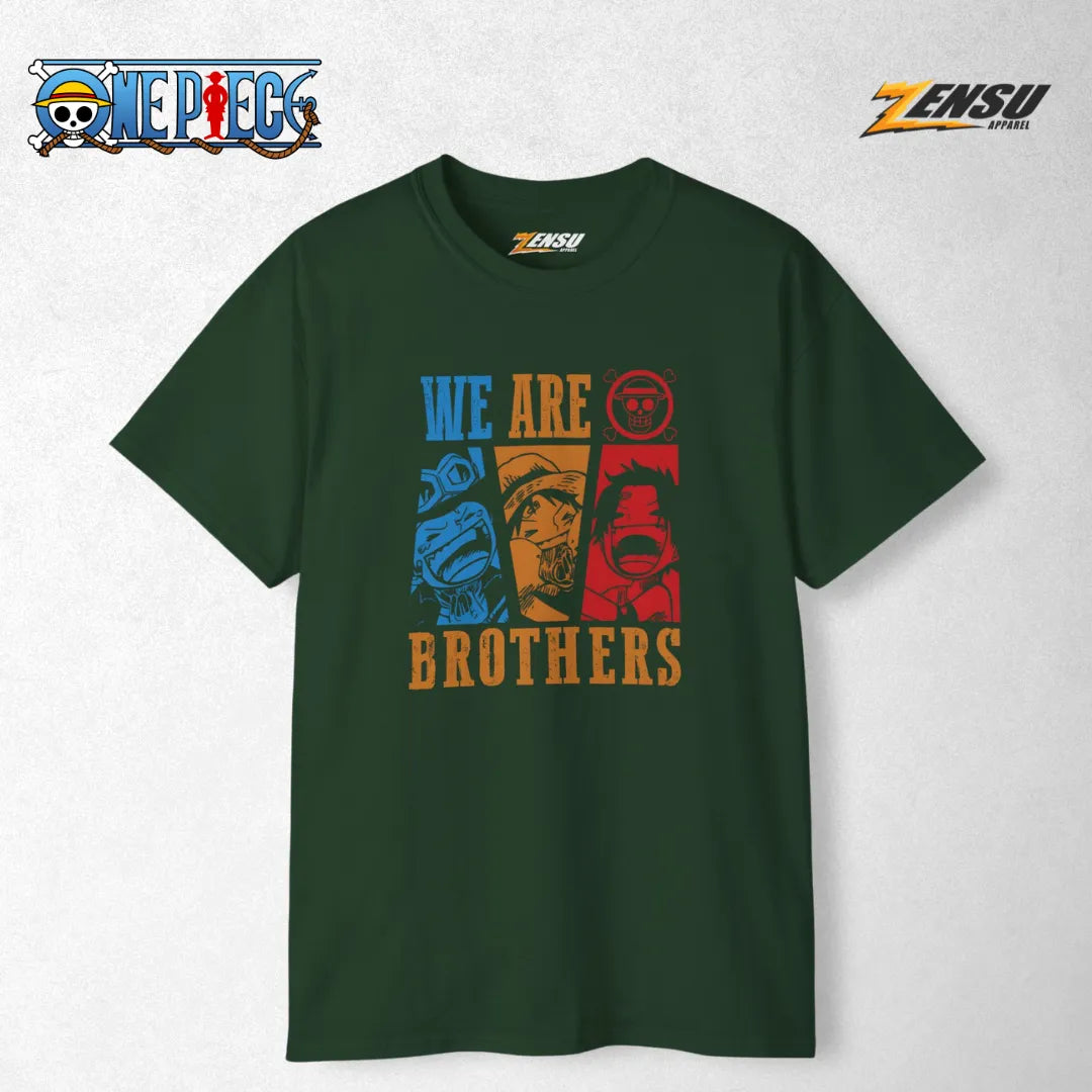 We Are Brother - One Piece | Premium Kaos Anime Z145