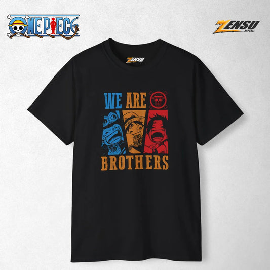 We Are Brother - One Piece | Premium Kaos Anime Z145