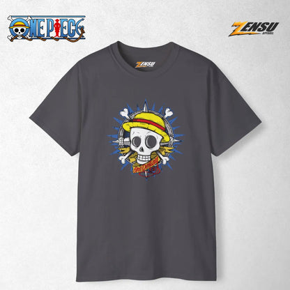 Straw Hat Skull One Destiny - One Piece | Premium Kaos Anime Z155