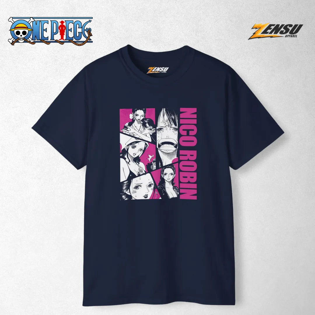 Robin Beneath the Bloom - One Piece | Premium Kaos Anime Z156