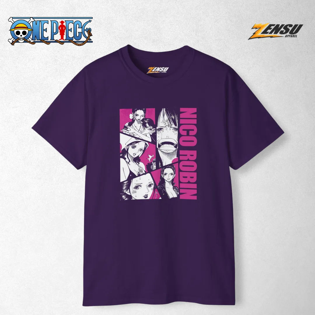 Robin Beneath the Bloom - One Piece | Premium Kaos Anime Z156