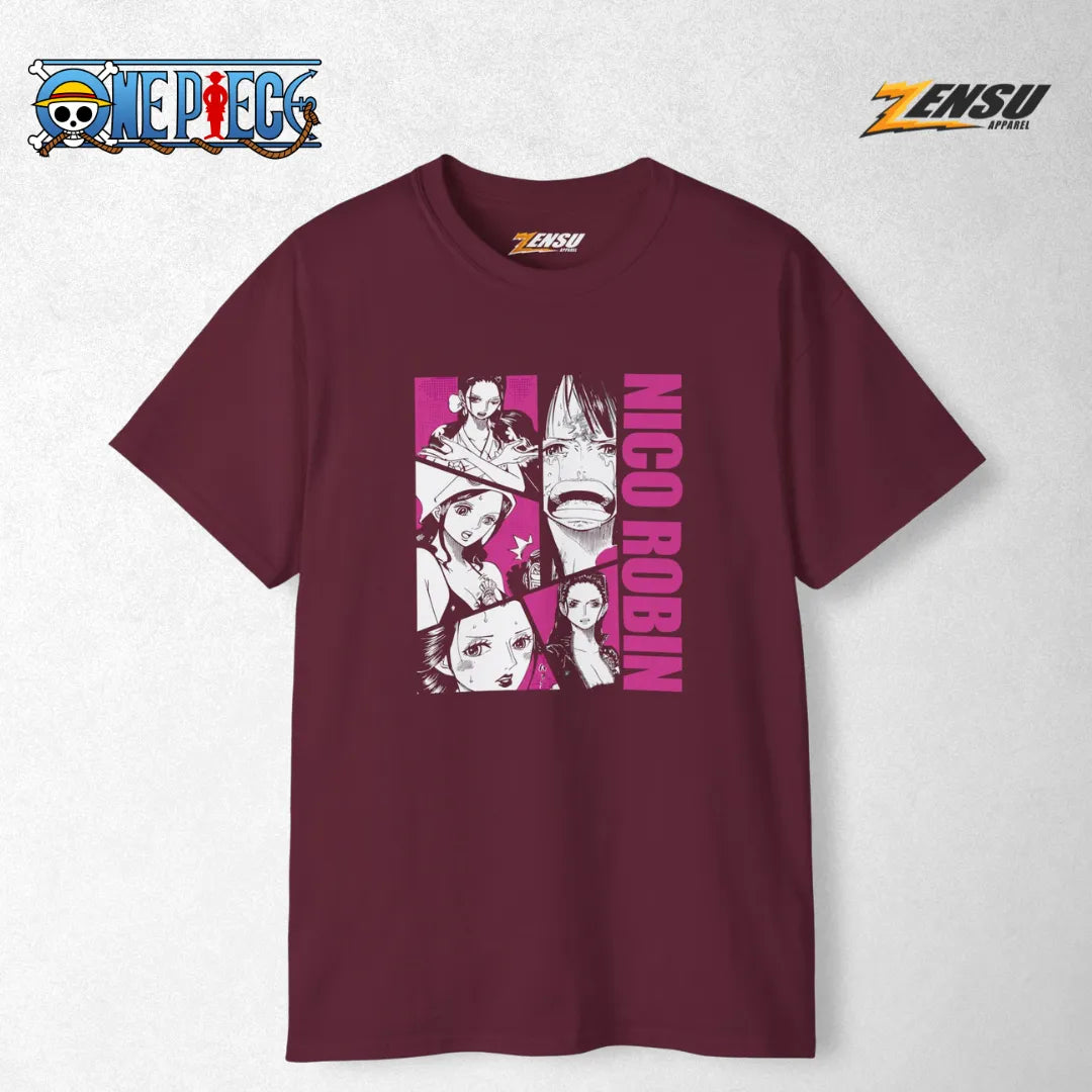 Robin Beneath the Bloom - One Piece | Premium Kaos Anime Z156