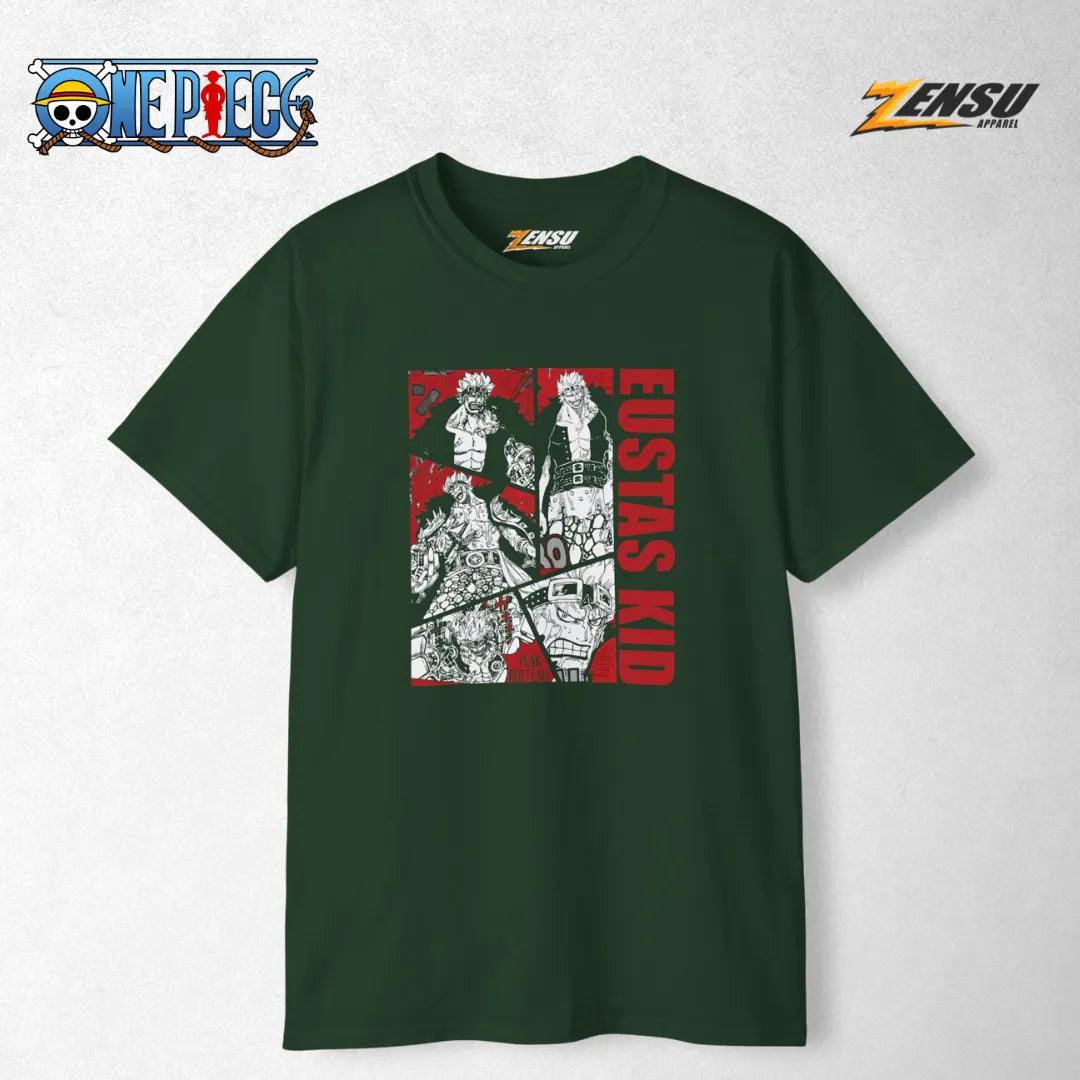 Eustass Punk Rotten - One Piece | Premium Kaos Anime Z158