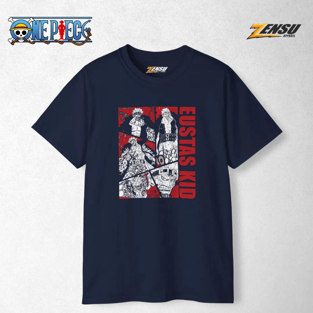 Eustass Punk Rotten - One Piece | Premium Kaos Anime Z158
