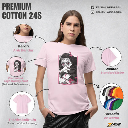 Nezuko Demon Rage - Demon Slayer | Premium Kaos Anime Z017
