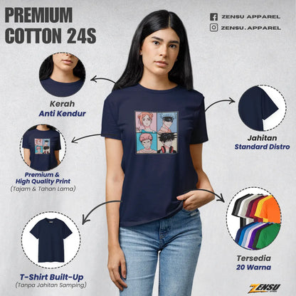 Jujutsu 1st Year Student - Jujutsu Kaisen | Premium Kaos Anime Z030
