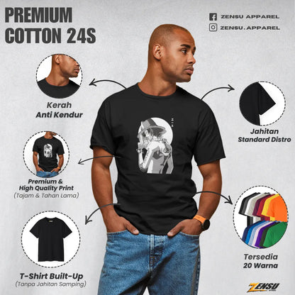 Fire Fist Ace - One Piece | Premium Kaos Anime Z035