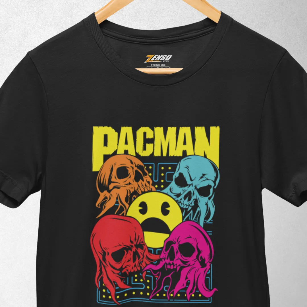 Dark Pacman - Pacman | Premium Kaos Streetwear Gamer Z106
