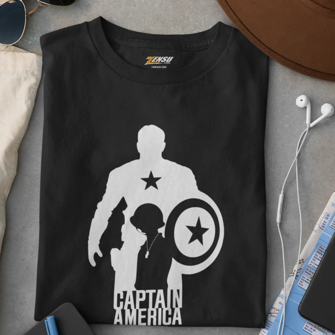 Captain America the First Avenger - Avengers | Premium Kaos Streetwear Movie Z115
