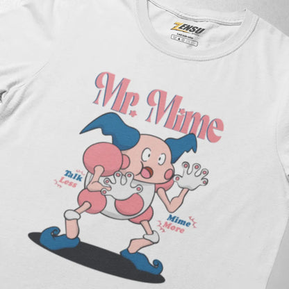 Mr Mime Talk Less Mime More - Pokemon | Premium Kaos Anime Z124