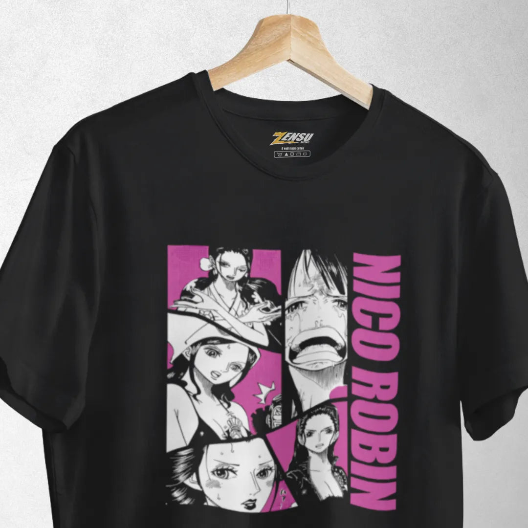 Robin Beneath the Bloom - One Piece | Premium Kaos Anime Z156